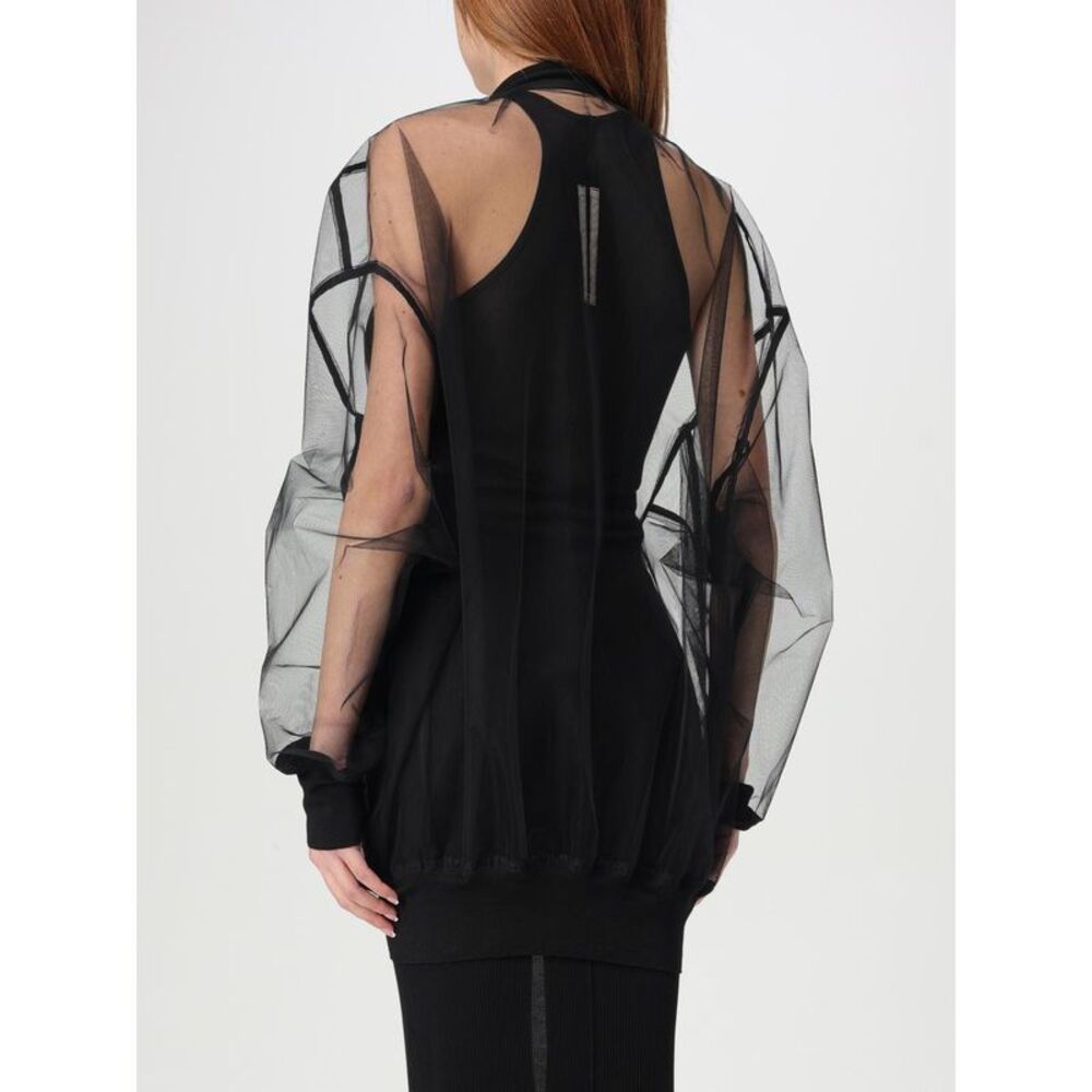 Rick Owens Jacket Woman Black - Picture 3 of 4